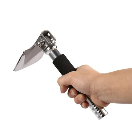 Ensemble Pelle Pliante Le Camping la randonn/ée la p/êche Bracelet paracorde et Outil Multifonction id/éal pour Le Jardinage LAventure. ADP Pelle Pliable Militaire Multi-usages